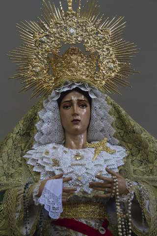 El Paso Morado celebra el XXV Aniversario de la Bendicin de la Virgen Nuestra Seora de la Esperanza
