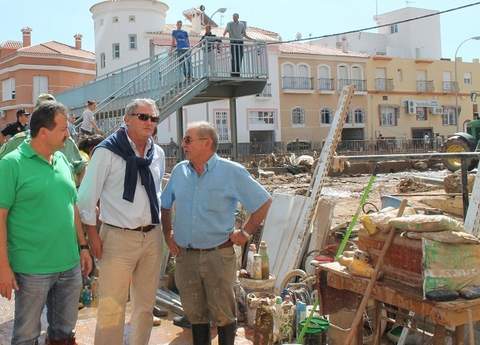 El Ayuntamiento recibe ms de 219.000 euros del Gobierno Central por daos en Infraestructuras de las inundaciones de septiembre del 2.012