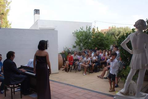 El Museo Casa Ibez celebra su I concierto al aire libre, en colaboracin con el Conservatorio de Olula del Ro