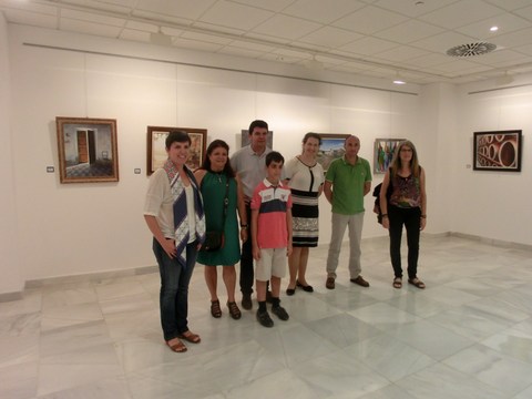 La Sala Alfareros alberga las obras de los alumnos del Taller-Estudio 'Arte il MUSEUm Emilio Prez'