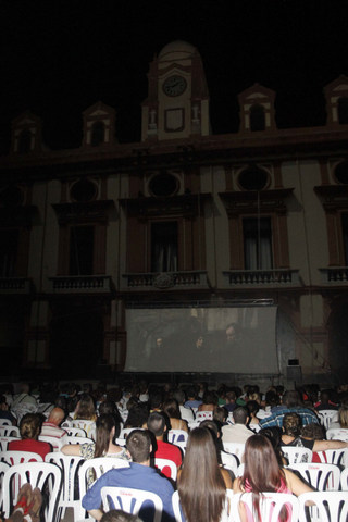 Cerca de 3.000 personas han disfrutado con el cine de Almera a Cielo Abierto
