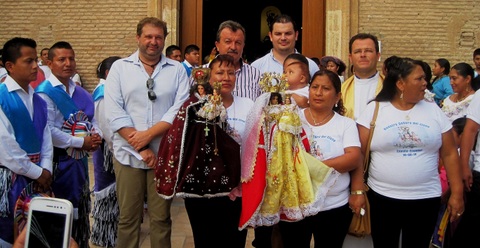 La Comunidad Ecuatoriana de Pulp, Procesion a su Virgen del Cisne La Churona de Ecuador