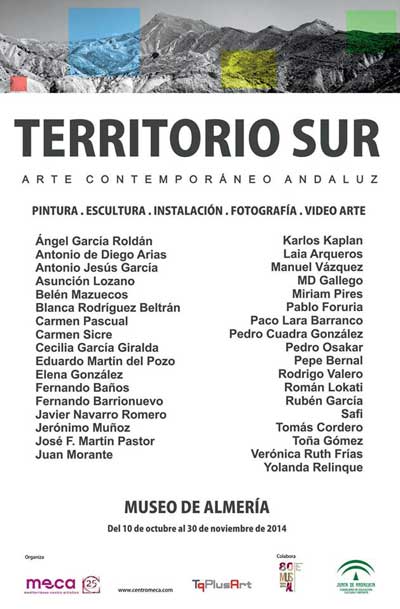 El Museo de Almería acoge la muestra “Territorio Sur. Arte contemporáneo andaluz”