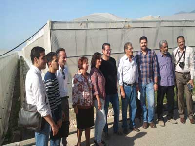Especialistas egipcios conocen en el Ifapa de La Mojonera las innovaciones en produccin sostenible de hortalizas