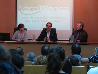 Verdiblanca clausura con un taller sobre acoso sexual, las charlas del Plan Iguala-T en 2014