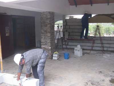 La Junta realiza unas obras de ampliacin del comedor del rea recreativa de El Serbal, en Abrucena