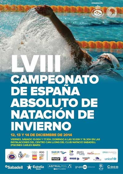 Miguel Angel Vargas, nadador del Club H2O, lleva el nombre de El Ejido al Campeonato de Espaa de Natacin