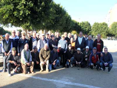 Arranca hoy la IV Liga Municipal de Petanca para Mayores con la participacin de 16 equipos de todos los ncleos