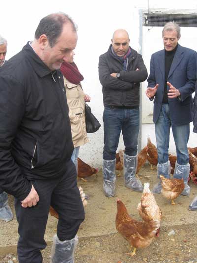 El delegado de Agricultura destaca la produccin de huevos ecolgicos como alternativa para el autoempleo en zonas rurales