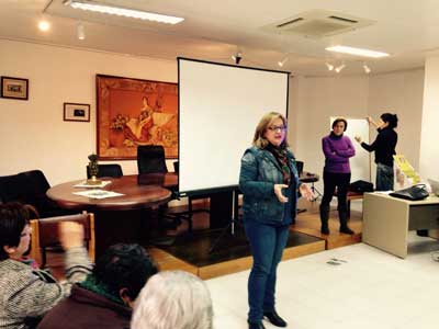 Las asociaciones de mujeres de la Alpujarra Almeriense participan en el taller Las sabias que hay en ti