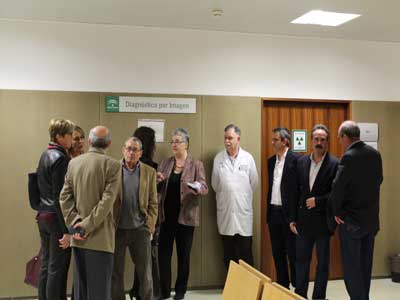 La Asociacin de Vecinos Casco Histrico visita el Centro de Alta Resolucin de Especialidades Nicols Salmern