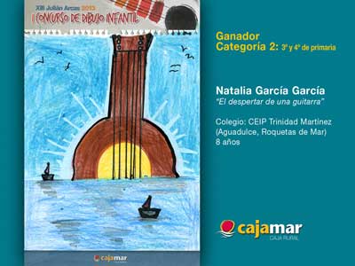 Cajamar convocar el II Concurso de Dibujo Infantil del Certamen de Guitarra Julin Arcas