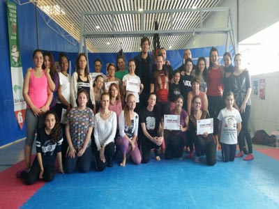 Ms de 100 participantes en el curso de artes marciales organizado por Diputacin
