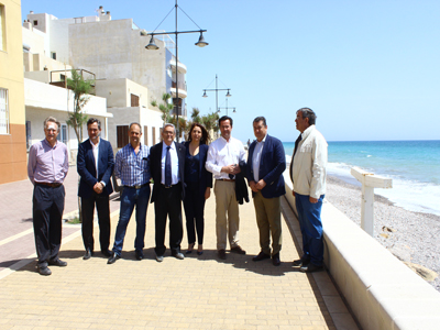 A punto de concluir los trabajos de Costas en la playa de Levante que dan solucin al problema de regresin de ese tramo del litoral