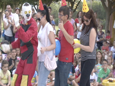 MURMUYO represent en el Parque Municipal su espectculo Mimo-Clown Cita a ciegas