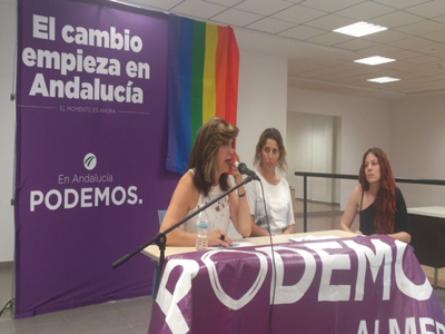 Mar Cambroll y Gema Aguilar piden ms implicacin a las instituciones para la consecucin de derechos LGTBIQ+