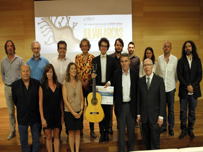 El XIV Certamen Internacional de Guitarra Clsica Julin Arcas proclama vencedor al italiano Andrea De Vitis