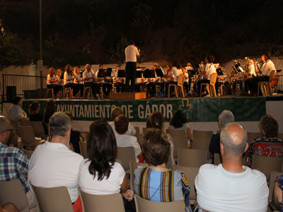 El gran Concierto de Verano pone el broche final a las actividades del Verano Cultural en Gdor