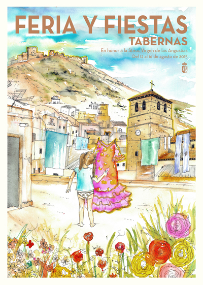 Tabernas presenta el cartel y el programa de la Feria y Fiestas 2015