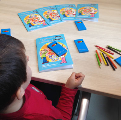 Tras el aumento de niños en los Tanatorios una empresa regalará un cuaderno de colorear con las etapas del duelo