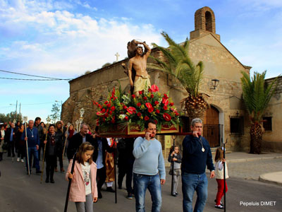 Tabernas celebra la festividad de su patrn, San Sebastin