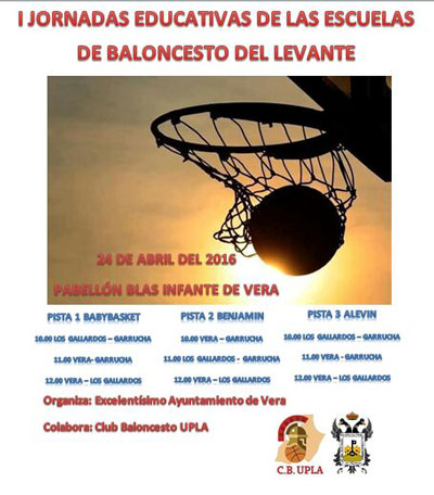 I Jornada educativa de las escuelas de baloncesto del Levante almeriense