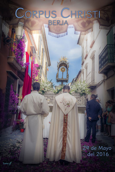 La procesin del Corpus Christi de Berja se celebrar el domingo por la tarde 