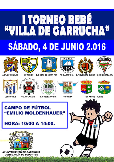 Doce equipos de Almera y Murcia disputan el I Torneo Beb de ftbol Villa de Garrucha 