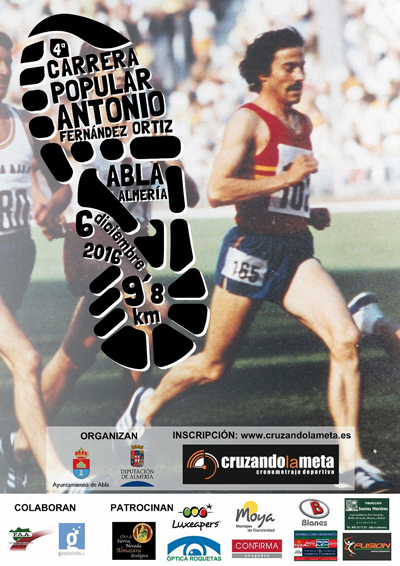 Abla rinde nuevo homenaje al atleta Antonio Fernndez Ortiz con la IV Carrera Popular  