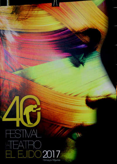 Un diseo del madrileo Alberto Bueno gana el Concurso del Cartel Anunciador del 40 Aniversario el Festival del Teatro de El Ejido 