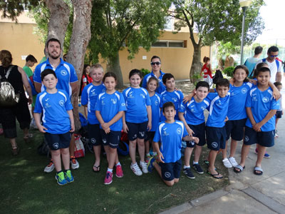 Los Benjamines del Club H2O miden sus destrezas en el I Festival Andaluz de Natación