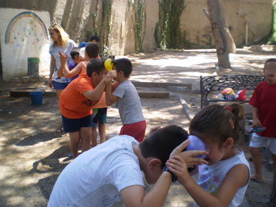 Juegos de mesa, online, tradicionales y agua para fomentar el ocio saludable en Tabernas
