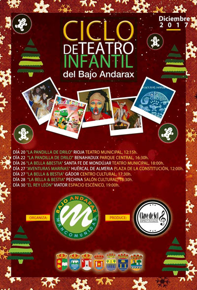 El Circuito de Teatro Infantil ambienta la Navidad en la comarca del Bajo Andarax