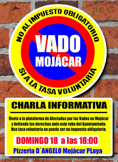 La oposicin organiza una charla informativa para ayudar a los vecinos a oponerse a la tasa de los vados que impone la alcaldesa del PP