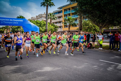 La IX Carrera Popular “Ciudad de Roquetas”vuelve a celebrarse con la participación de cerca de 400 deportistas 