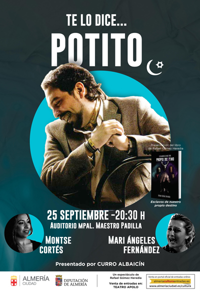 El Auditorio vivir una noche de flamenco en honor a Camarn con ‘Te Lo Dice Potito’