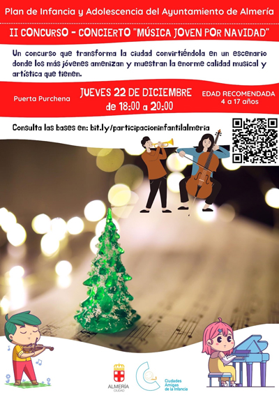 El II Concurso-Concierto ‘Msica joven por Navidad’ ampla el plazo de inscripcin hasta el domingo, 18