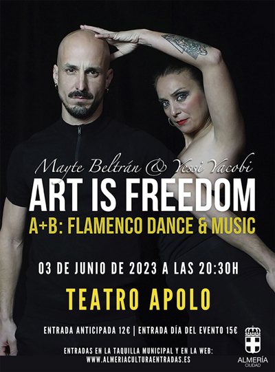 Mayte Beltrn y Yessi Yacobi presentan este sbado ‘Art is freedom’, su fusin de flamenco y msica electrnica