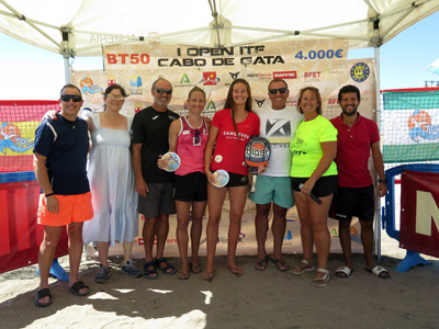 Gerard Rodrguez y Rodrigo se llevan el ‘I Open ITF Cabo de Gata’ de tenis playa  