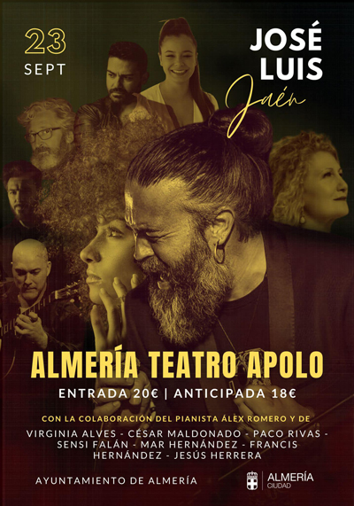 José Luis Jaén inicia su gira española el próximo sábado en el Teatro Apolo con numerosos artistas invitados