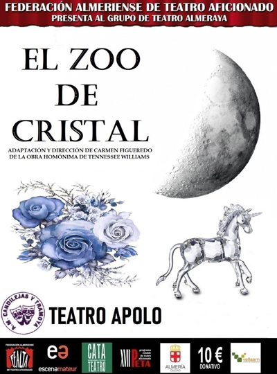‘El Zoo de Cristal’, cita con el Programa Estable de Teatro Aficionado este mircoles en el Apolo