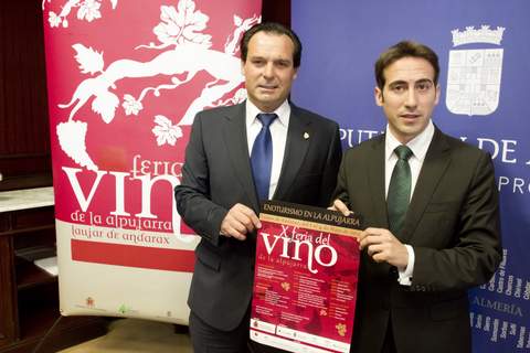 Diputación colabora con Laujar para impulsar el sector en la ‘X Feria del Vino de la Alpujarra’