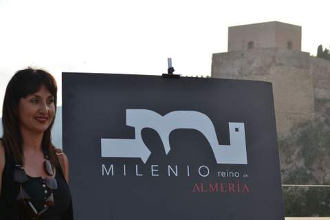 La Alcazaba y la Baha de Almera, el nuevo logotipo del Milenio del Reino de Almera 