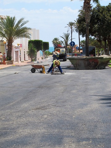 El Ayuntamiento contina su plan de pavimentacin viaria