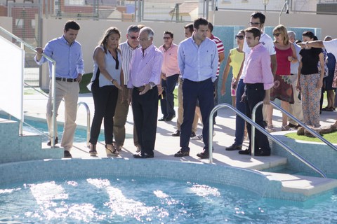 Diputacin inaugura la piscina de Viator tras una inversin de 546.876,1 euros