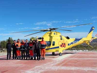 La Junta pone en marcha en Albox un helipuerto para mejorar la atencin sanitaria urgente