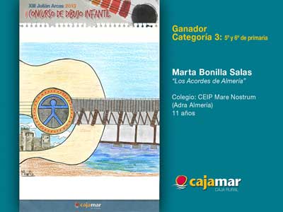 Cajamar convocar el II Concurso de Dibujo Infantil del Certamen de Guitarra Julin Arcas